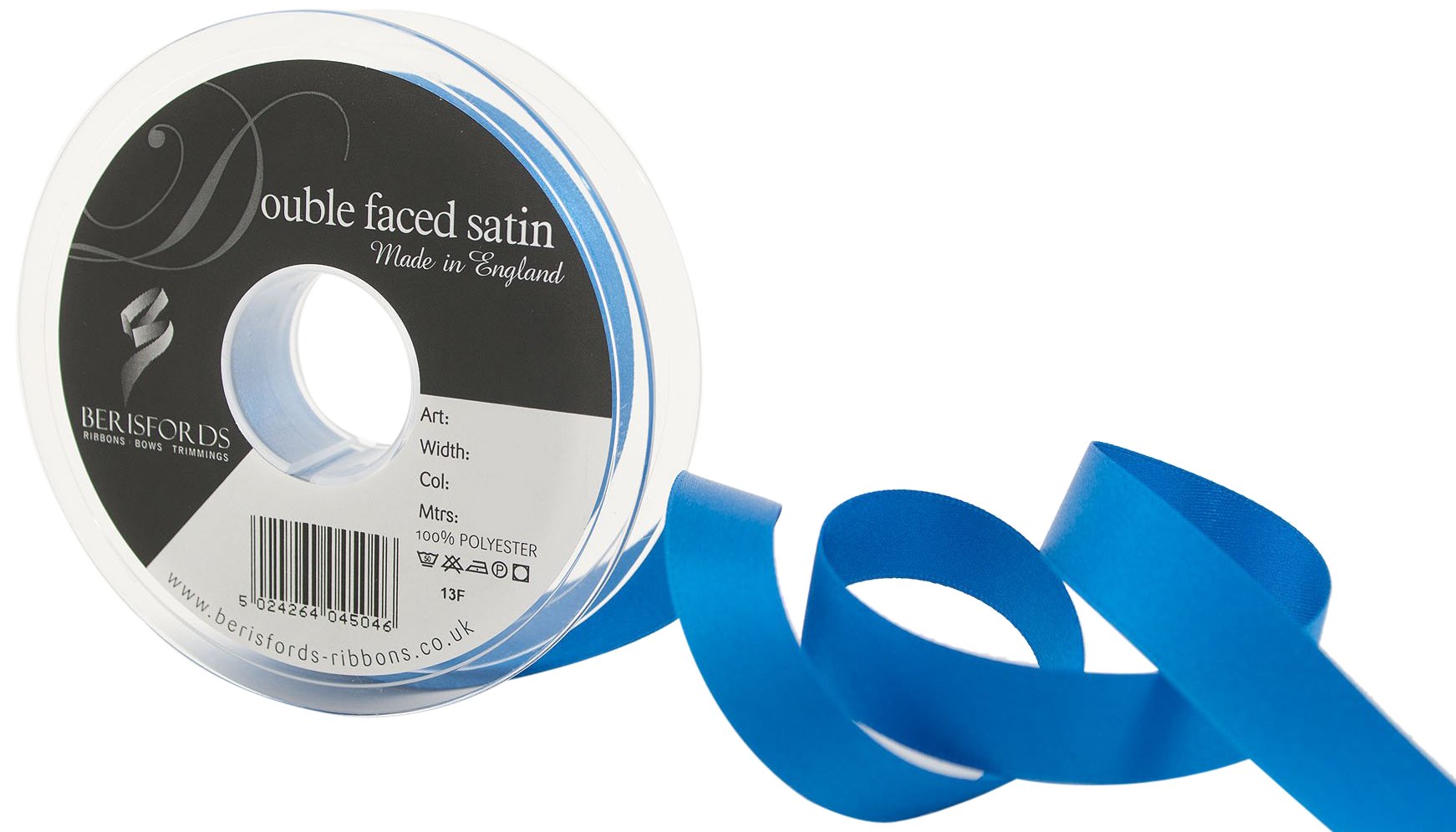 Berisfords Ribbon, Dark Royal, 15 mm x 20 m