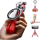 JOBY PodZilla™ Suction Tripod Magnetic Kit,Flexible Magnetic Tripod with Suction Legs, 360° Rotation & Dual-Angle Adjustment,