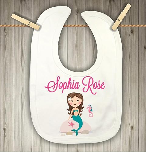 mermaid bib