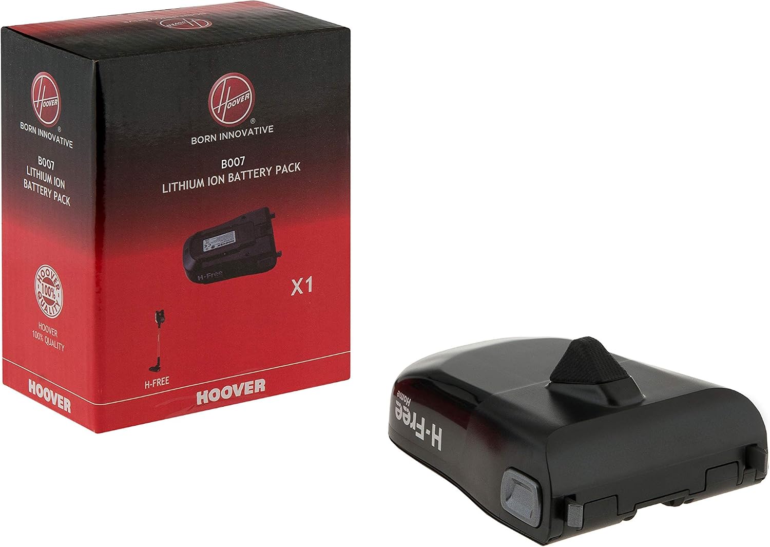 Hoover B007 Rechargeable Lithium Vacuum Cleaner Battery, 18.5 V, Black, Original Battery, for Hoover H-Free Stick Vacuum Cleaners - Image 4