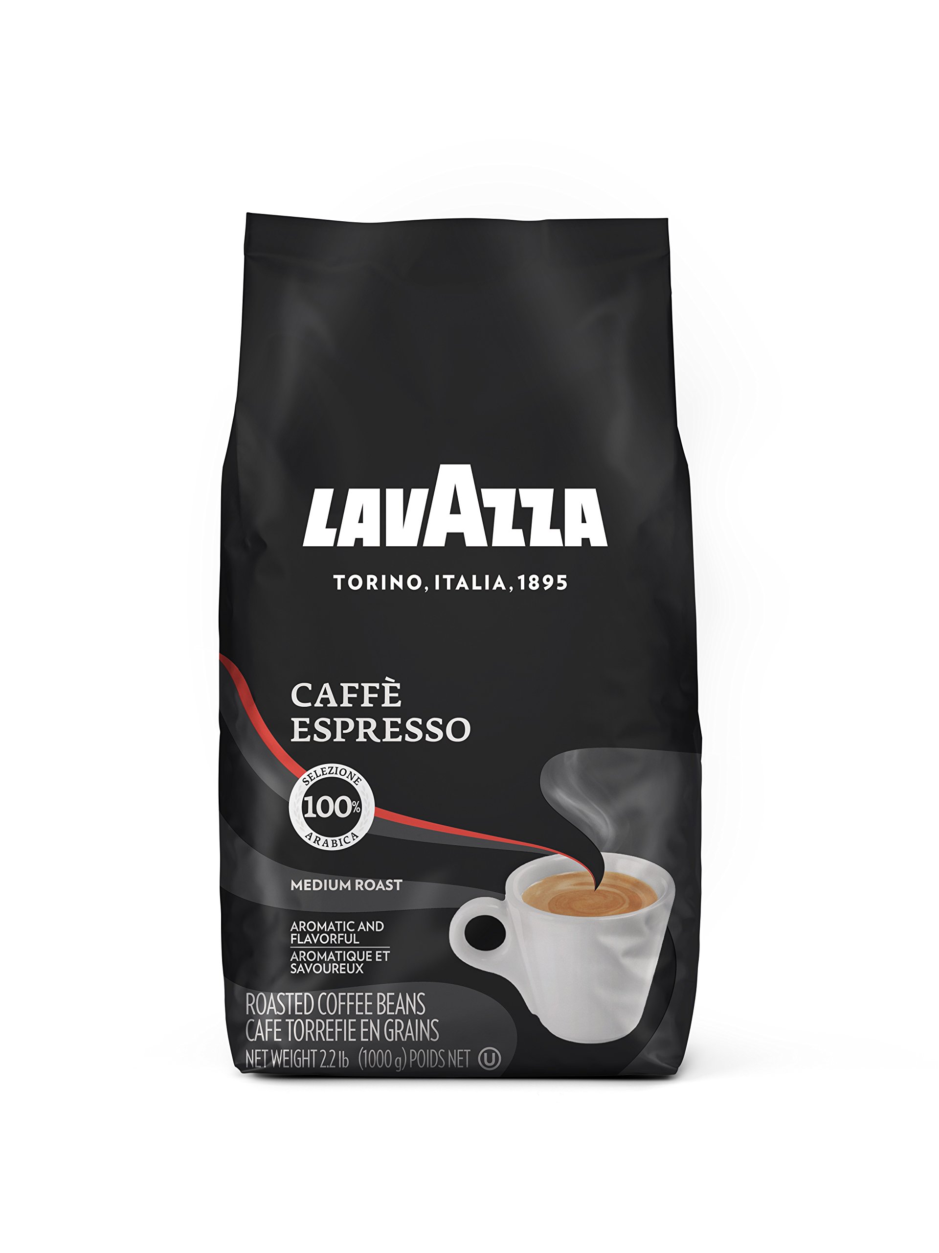 Lavazza Pienaroma Whole Bean Coffee Blend, Medium Espresso