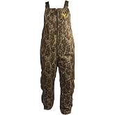 HOT SHOT Men&rsquo;s Insulated Camo Bib, Ultra-Quiet Adjustable Overalls, Cold Weather Hunting Coveralls for Men