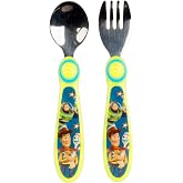 The First Years Disney/Pixar Toy Story Fork &amp; Spoon, Green