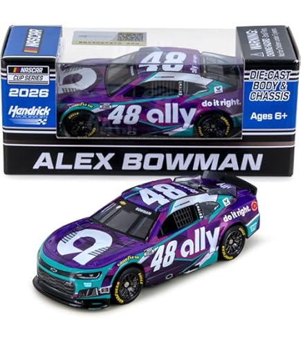 Amazon.com: Kyle Larson 2025 HendrickCars/ZBB 1:64 ARC Diecast Car