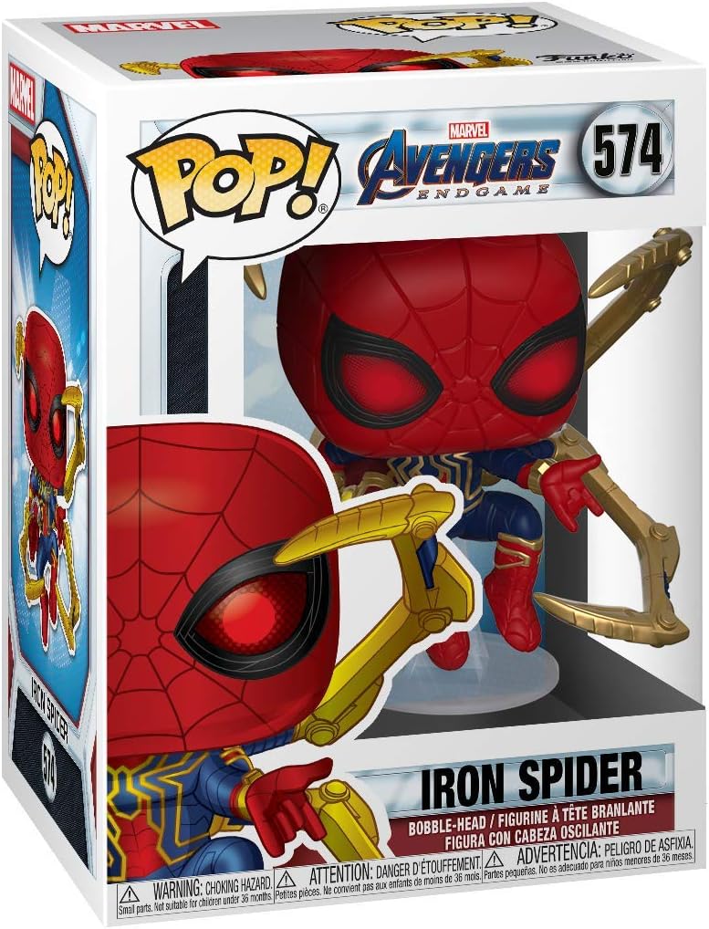 funko pop iron spider amazon