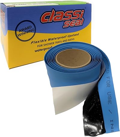 Classi-Seal 4m Self Adhesive Flexible Waterproof Upstand Bath Seal Strip