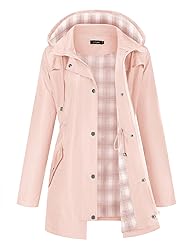 LOMON Women Waterproof Outdoor Hiking Raincoat