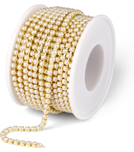 Chaîne En Strass Pour DIY - Décoration Mariage, Gâteau, Costume - Rouleau à Couper