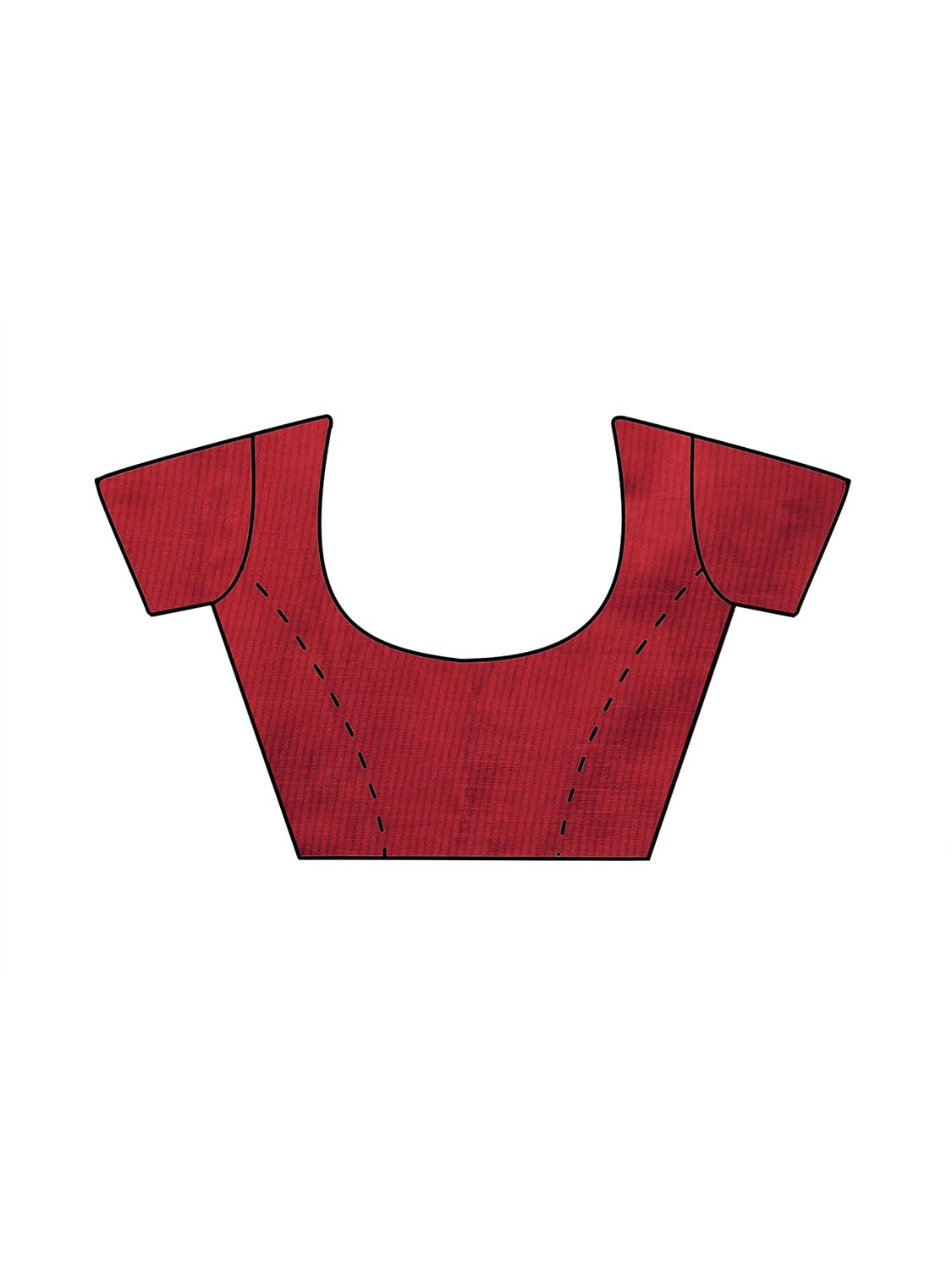 oomph! art silk saree with blouse piece