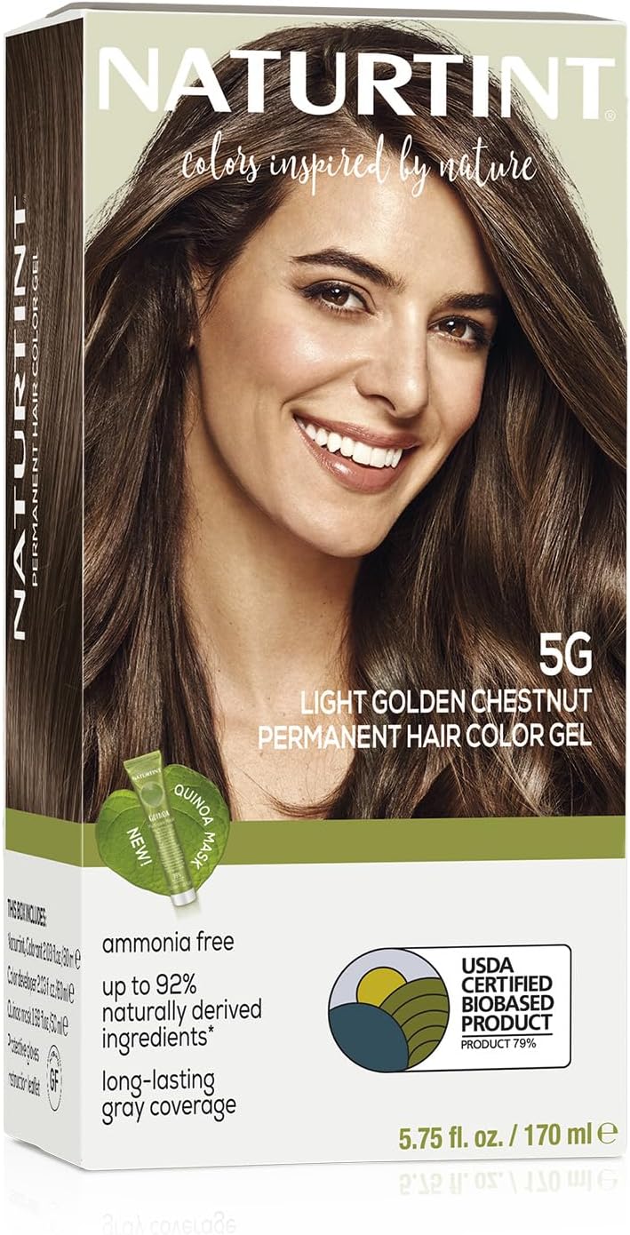 Naturtint Permanent Hair Color 5G Light Golden Chestnut (Pack of 1