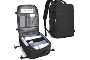 SEAFEW Travel Backpack for Women, Carry on Luggage Backpack Flight Approved Travel Backpack, Waterproof Outdoor Hiking Rucksa