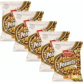 Jabsons - Jumbo Roasted Peanuts, Hing Jeera (5 PACK), 140g x 5