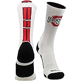 TCK Ohio State University Buckeyes Socks Baseline Crew
