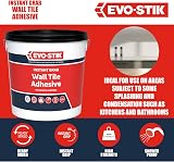 EVO-STIK Wall Tile Adhesive Instant Grab 5L Ready to Use Non-Slip Showerproof view 3