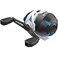 Zebco Roam Spincast Fishing Reel, Right or Left-Hand Retrieve, Pre-Spooled with 10-Pound Zebco Fishing Line, Stainless Steel Front Cover