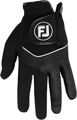 FootJoy RainGrip Pair Men's Golf Gloves - Wet Weather Sure-Grip Autosuede view 2