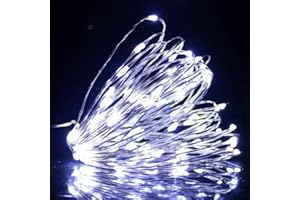 Led String Lights USB Powered,20/50/100 LEDs Christmas Decor Copper Wire Fairy Lights,Waterproof Wine Bottle Lights Atmospher