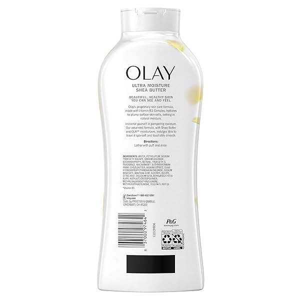 OLAY, ULTRA MOISTURE SHEA BUTTER BODY WASH FLUID OUNCE, 22 FL OZ