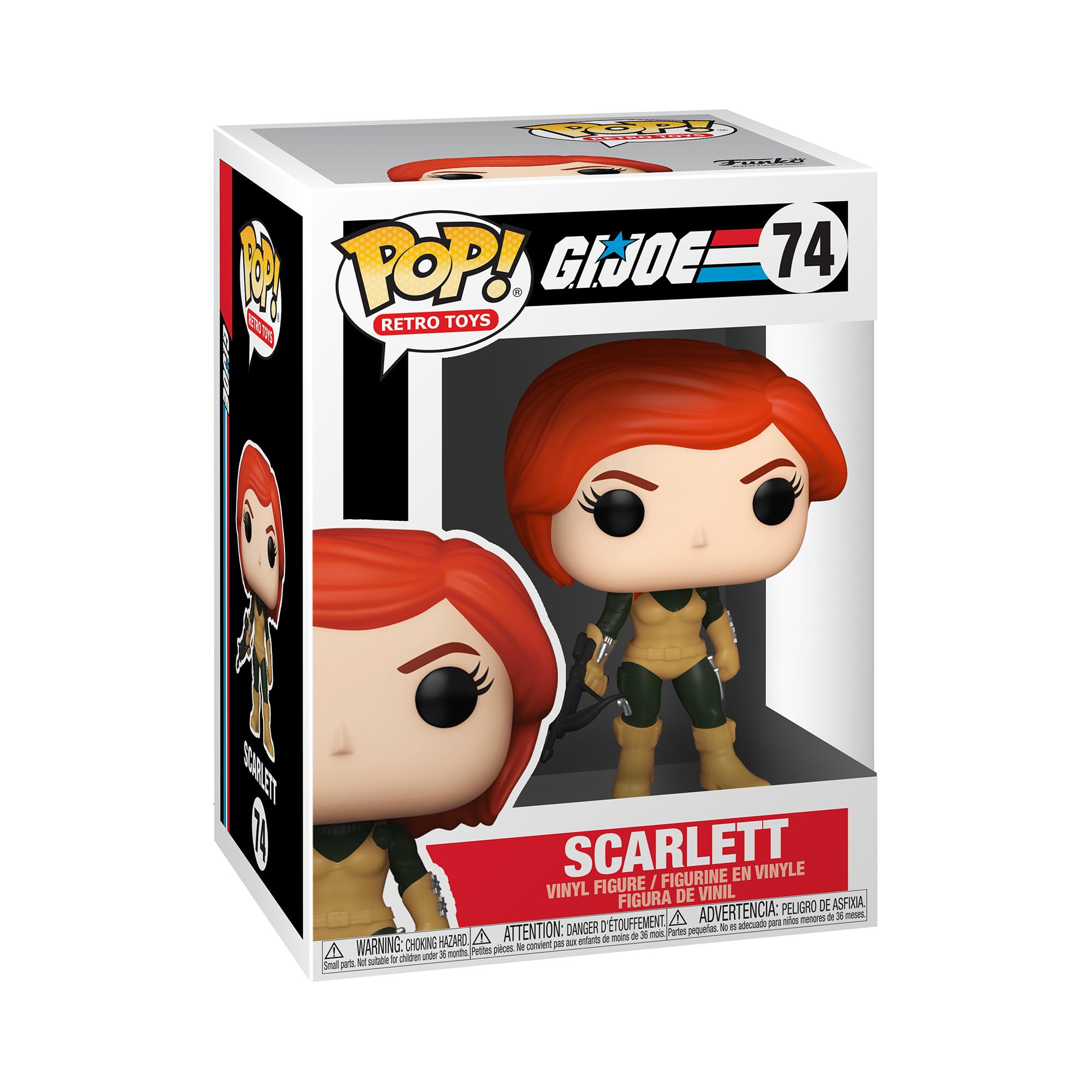 Funko POP! Vinyl: G.I. Joe - Scarlett - Collectable Vinyl Figure - Gift Idea - Official Merchandise - Toys for Kids & Adults - TV Fans - Model Figure for Collectors and Display