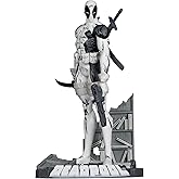 McFarlane Toys- Marvel Deadpool (Line Art) 1:10th Scale Collectible with Scene (The New Mutants #98) Gold Label