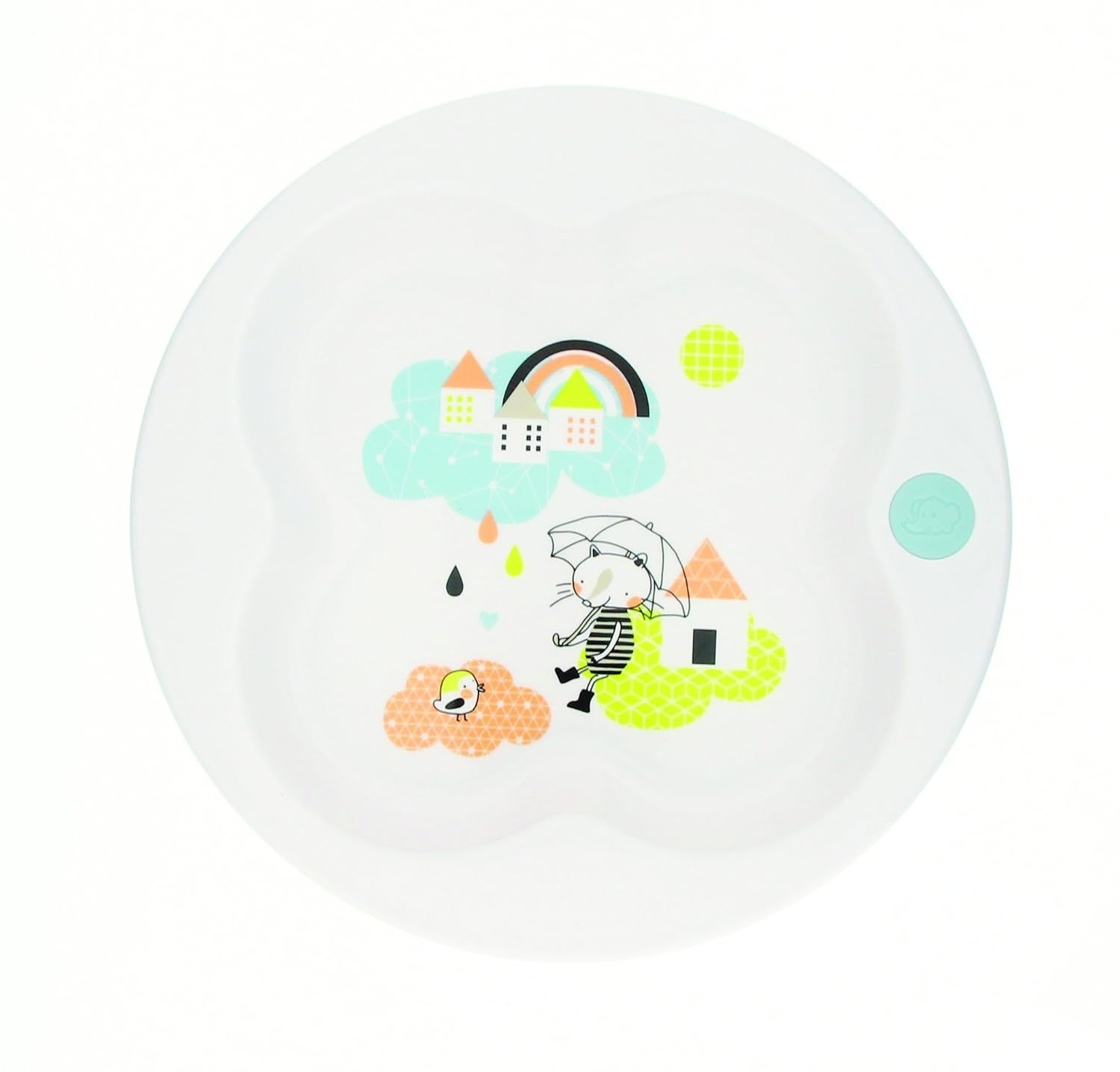 Bebe Confort Assiette Avec Couvercle Under The Rainbow Assiettes Et Bols Le Repas De Bebe