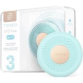 FOREO UFO 3 mini Face Mask Skincare - Face Moisturiser, Red Light | LED face mask, red light, warming, full-spectrum LED, hydrating sheet masks, app-connected, Arctic Blue