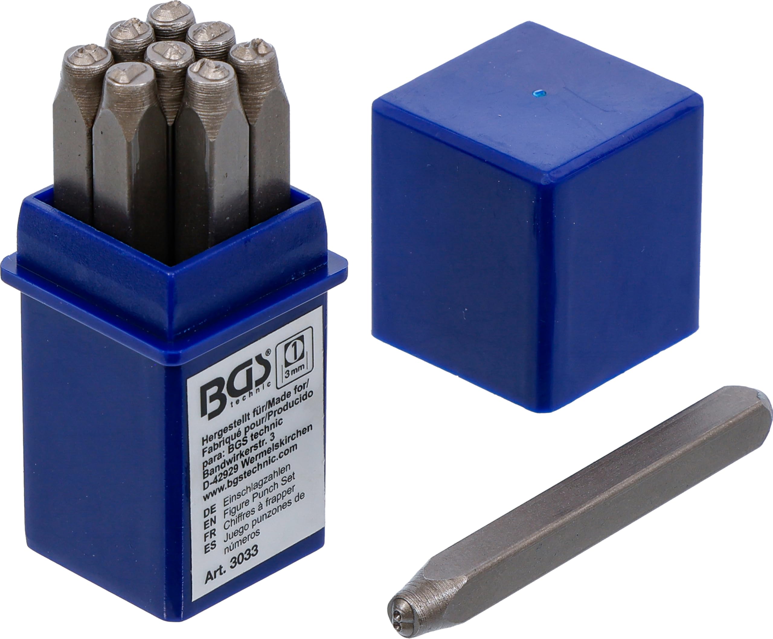 BGS 3033 | Figure Punch Set | 3 mm