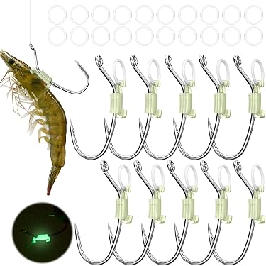 cheapest fishing hooks Amazon Best Sellers: Best 8Pcs Bass Jigs Fishing Its great for catch Color:CLSVTW150H-B Saltwater Fishing