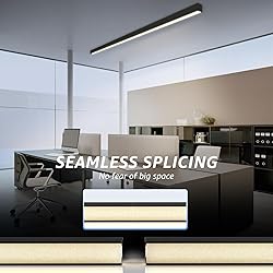 SCON 4FT 30W LED Black Anti-Glare Linkable Surface