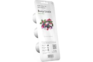 Click and Grow Smart Garden Busy Lizzie Plant Pods, 3-Pack