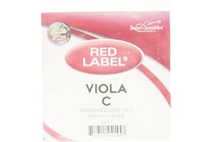 Other Super Sensitive Red Label Viola C String 14" Intermediate