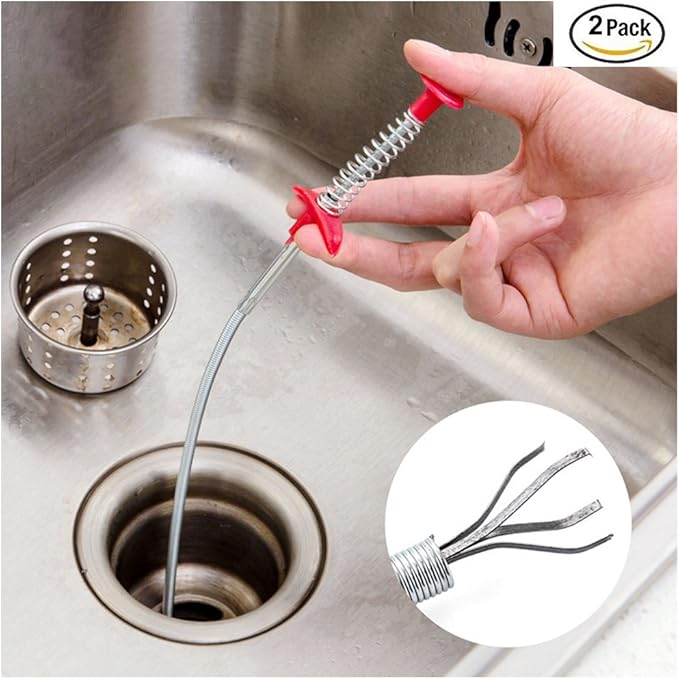 YOOKOON Flexible Spring Pipe Dredge Tool Retractable Claw Retriever