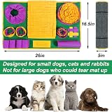 Vivifying Snuffle Mat for Dogs Interactive Feeding Game 26 x 16.5 in view 2