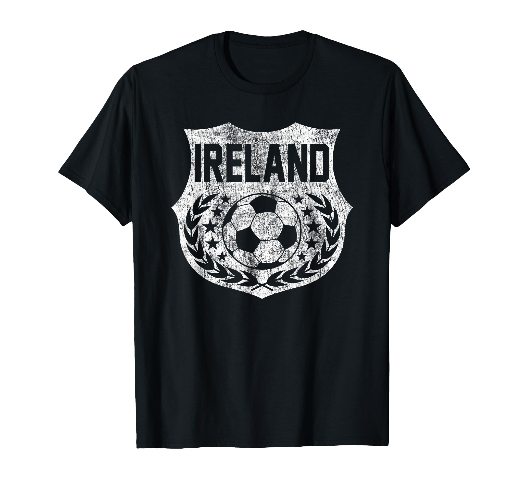 Ireland Faded Vintage Soccer T-Shirt