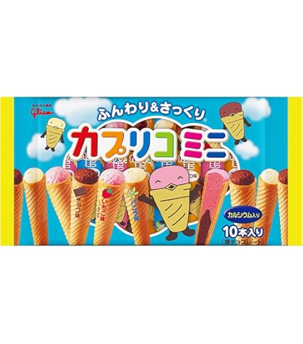Glico Ezaki Glico Caprico Kapuriko Stick Mini Large Bag (Pack of