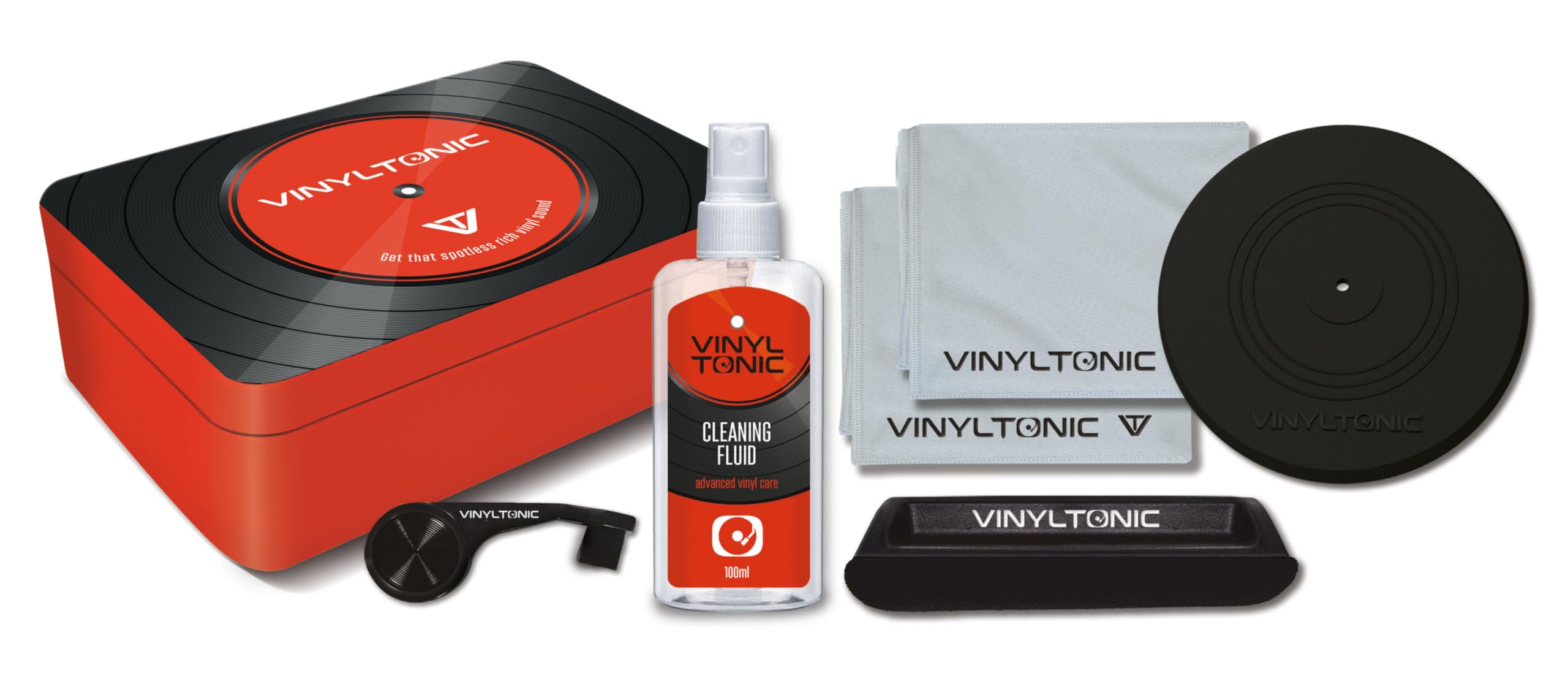 Vinyl Tonic | Vinyl Cleaning Kit | Vinyl Record Cleaning Kit In Storage Tin