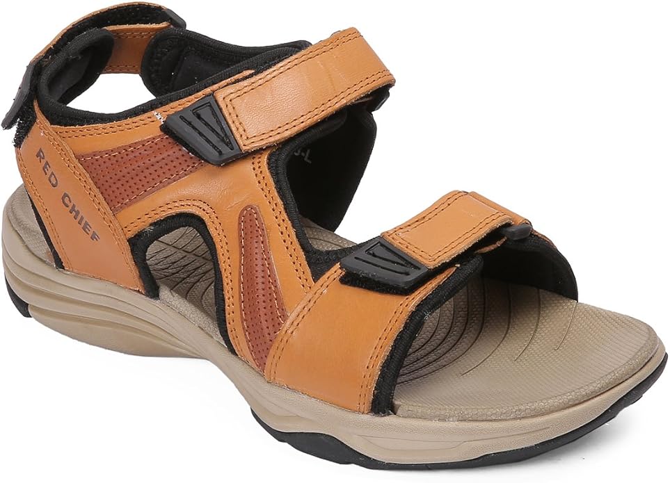 Buy Red Chief Men's Tan Outdoor Sandals 9 UK (43 EU) (RCF15004_251_9