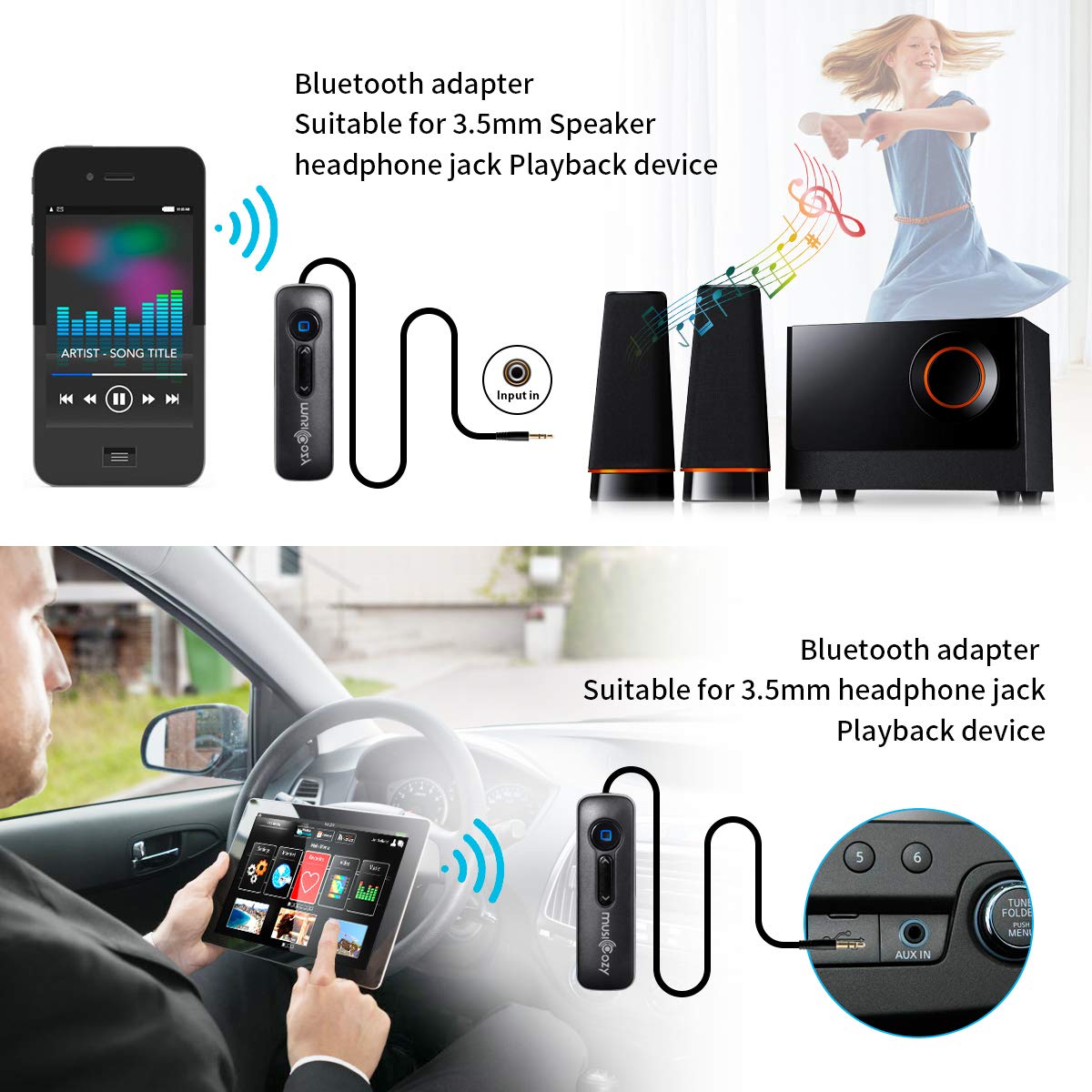 Bluetooth Sleep Headphones Eye Mask, Wu-minglu Sleep Mask Bluetooth Sleeping Headphones Headband Headphones for Sleeping Sleep Headphones Bluetooth Headbands Noise Cancelling,Black