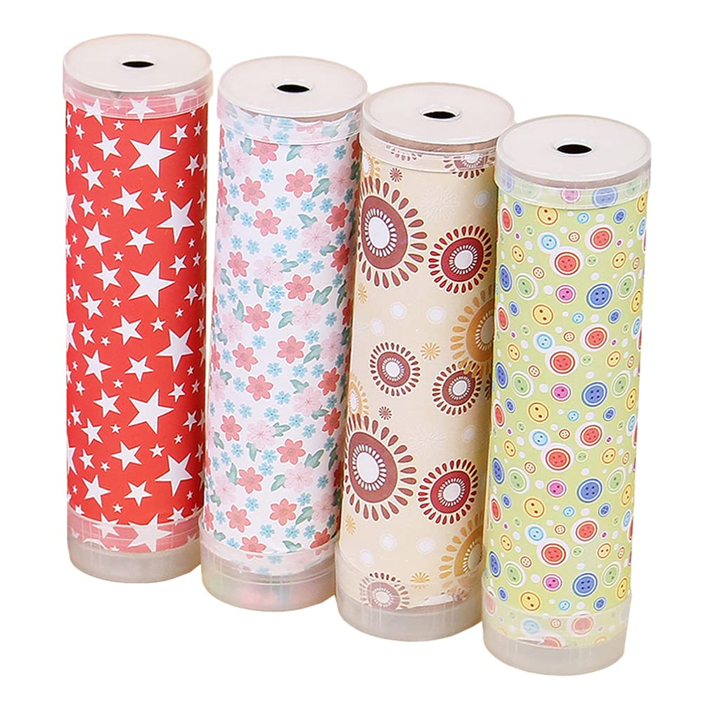 Alipis 4pcs Kaleidoscope Kit For Kids Make Your Own Kaleidoscopes DIY Kaleidoscope Kit Kaleidoscope Toys for Kids Children Education (Random Color)