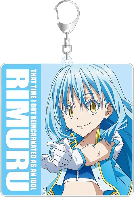 Amazon 転生したらスライムだった件 描き下ろしイラスト リムル Bigアクリルキーホルダー アニメ 萌えグッズ 通販