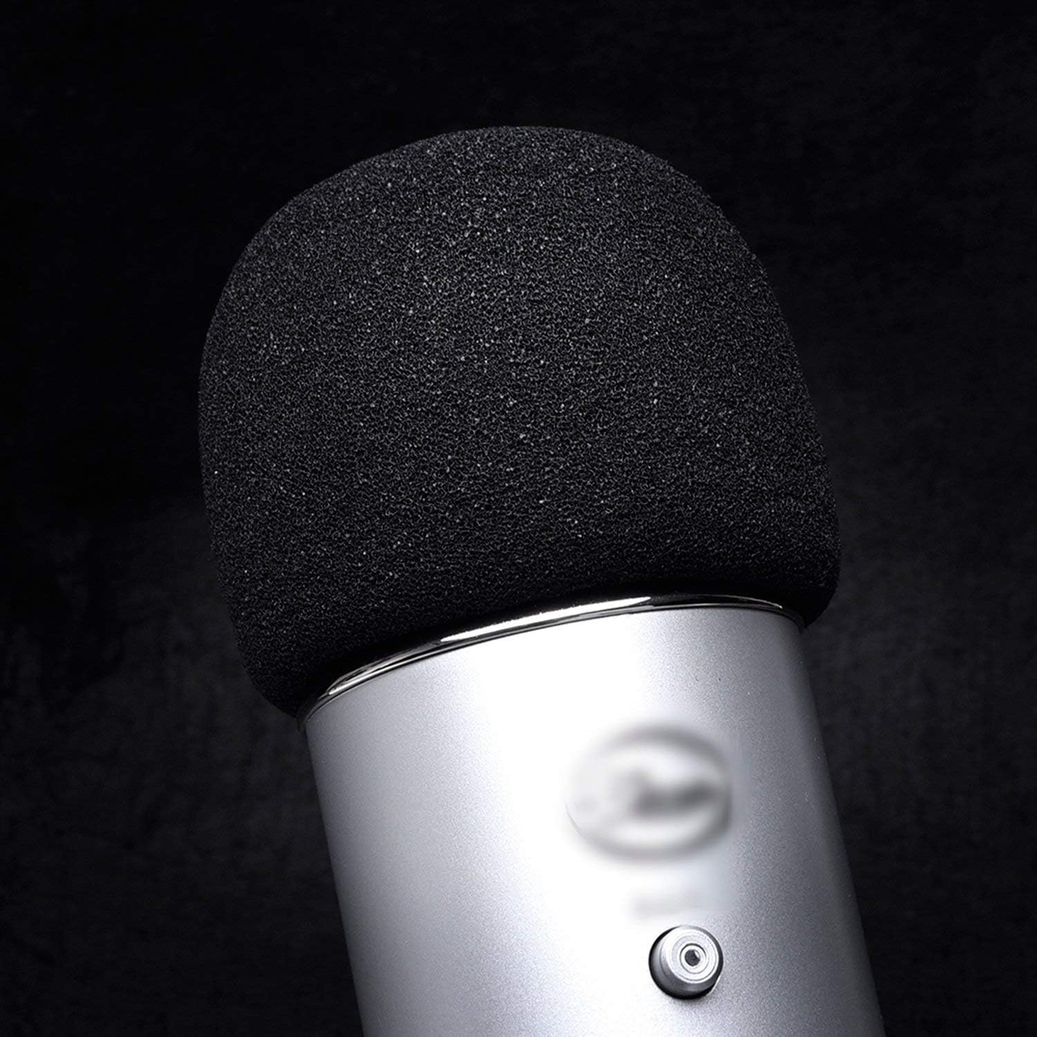 DILISEN Microphone Foam Windscreen Microphones Covers for Blue Yeti