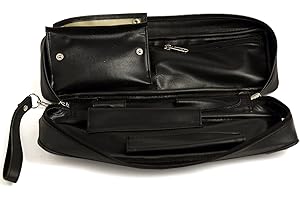 U.LIKE RELAX ZONE Case Bag Holder For Churchwarden Pipes With Tobacco Pouch And Pockets For Tobacco Pipe Smoking Accessories