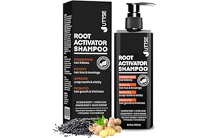 UTTSE Root Activator Shampoo for Men: Hair Growth Shampoo for Hair Loss and Thinning Hair - 10.1 fl oz / 300 mL