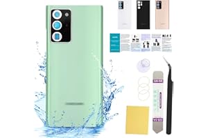 UooFide Compatible for Samsung Galaxy Note 20 Ultra Back Cover Glass Case Replacement 6.9-Inches SM-N986U All Carriers with Installation Manual + Repair Tool Kit (Mystic Green)