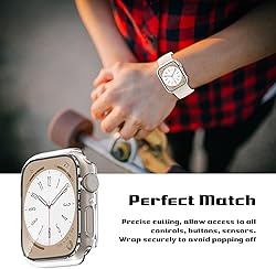2 Pack Case for Apple Watch 40mm SE Series 6/5/4/SE