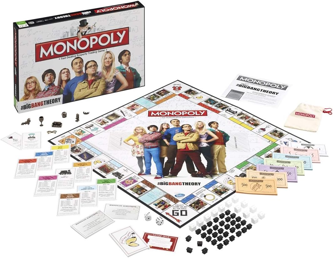 Winning Moves Games The Big Bang Theory Monopoly Board Game