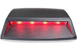 Armker 3rd Third Brake Light Compatible with Nissan Sentra Sedan 2013-2019 Rear Center LED High Mount Stop Lamp Assembly Replacement 26590-3RA0B 26590-3SG0B