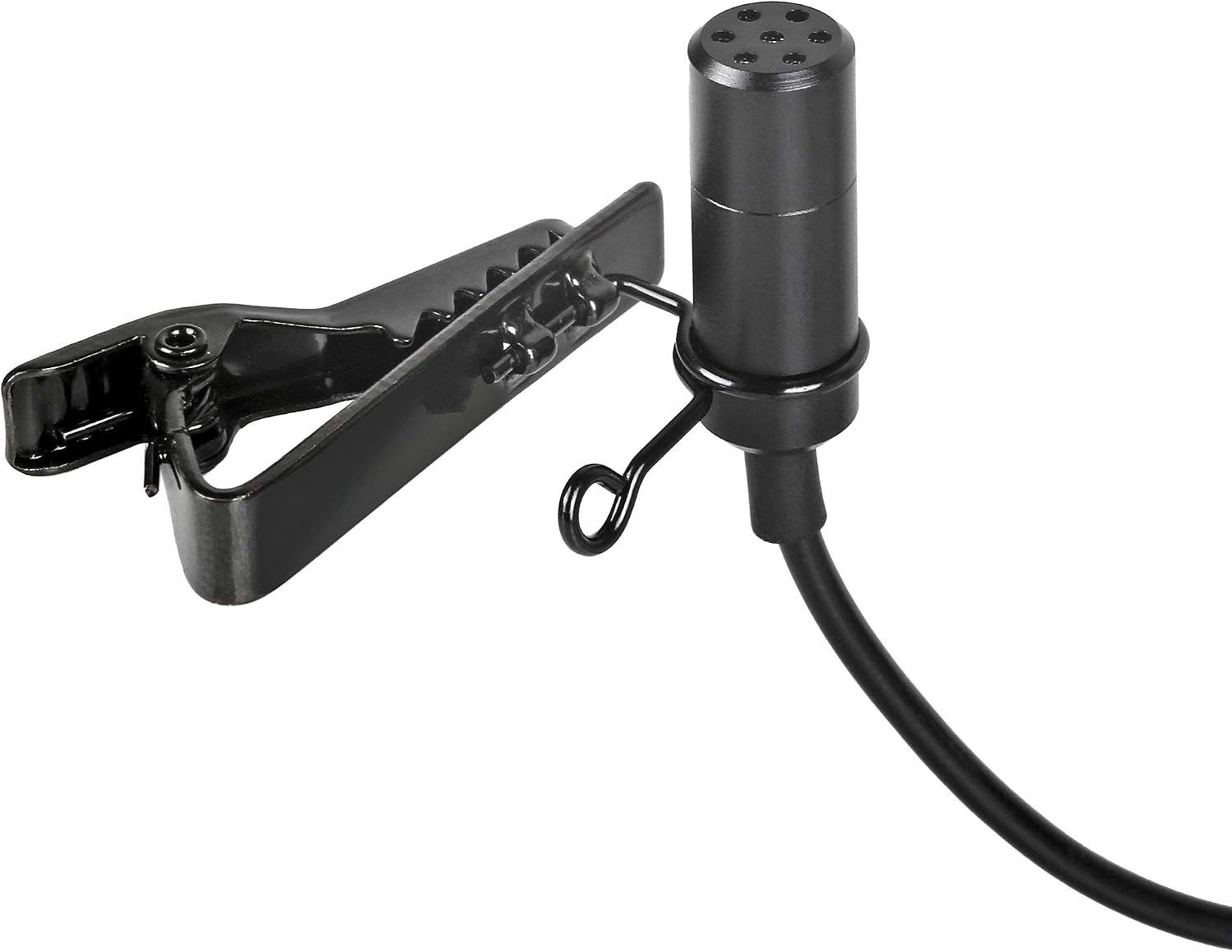 ayex Lavalier microphone for iPhone & iPad with wind protection and clamp, perfect for interviews vlogging, meetings - Image 5