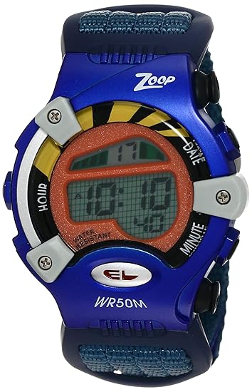 how to change time in zoop digital watch