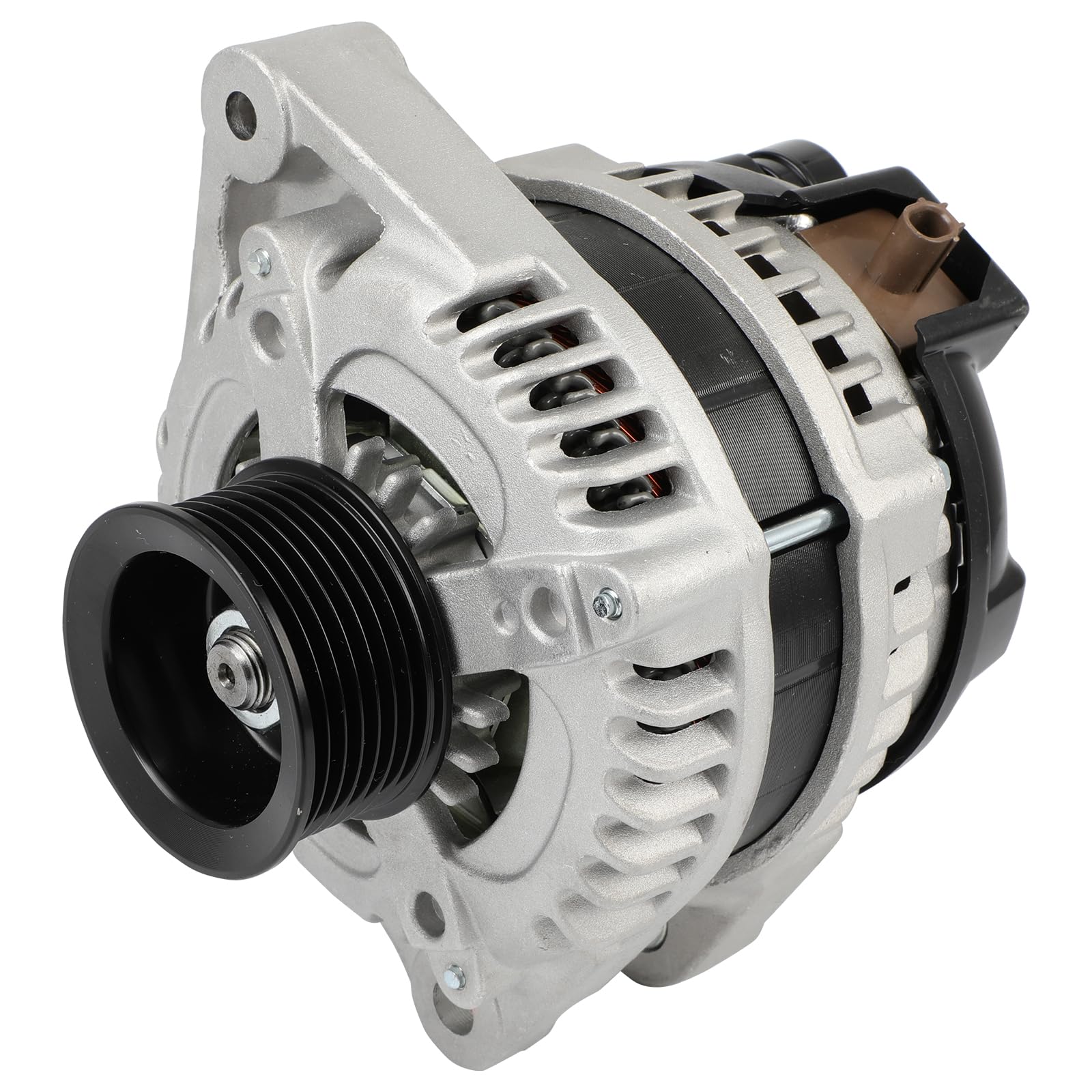 Photo 1 of SCITOO Alternator Fit for Honda for Crosstour 2012 2013 2014 2015 L4 2.4L - 12V 120Amp CW 7-Groove Pulley, Replace OE 11768 31100-5J0-A01, 104210-1490, 42022, 2101205, 2100801 104210-1490 CSJ49